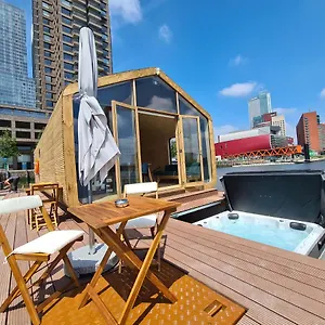 Wikkelboat Nr5 At Floating Rijnhaven Rotterdam